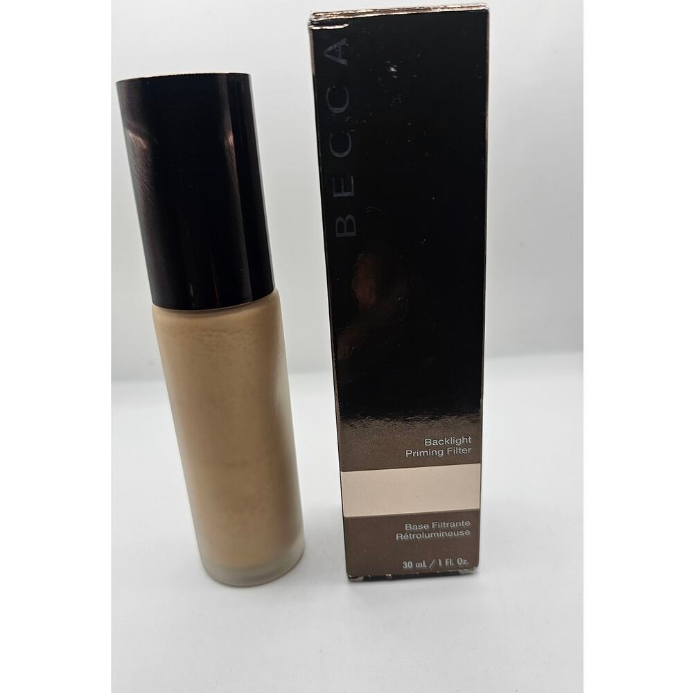 Becca Backlight Priming Filter Full Size 1 fl oz NEW IN BOX DISCONTINUED
